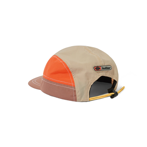 Butter Goods - Stream 4 Panel Cap - Khaki/Citrus