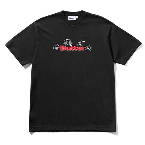 Butter Goods - Tempo Logo Tee - Black