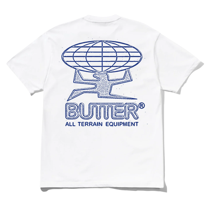 Butter Goods - Terrain Tee - White 2 - Hemley Skateboarding