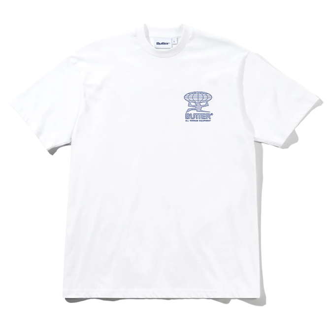 Butter Goods - Terrain Tee - White 2 - Hemley Skateboarding