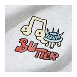 Butter Goods - Turtle Pullover Hood - Ash