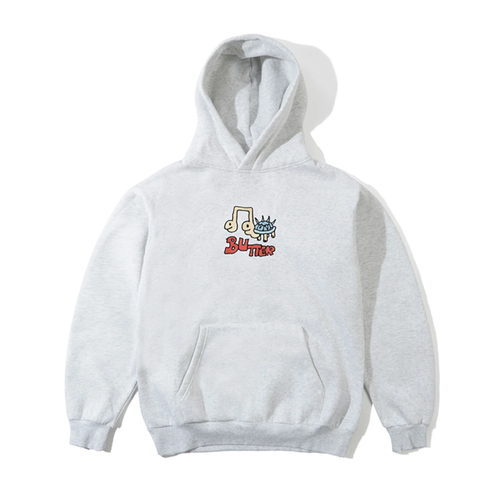 Butter Goods - Turtle Pullover Hood - Ash