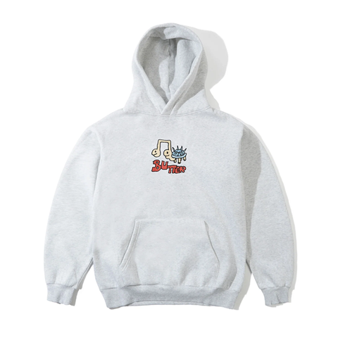 Butter Goods - Turtle Pullover Hood - Ash