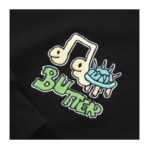 Butter Goods - Turtle Pullover Hood - Black