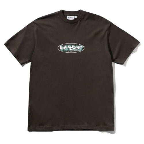 Butter Goods - Vortex Tee - Chocolate