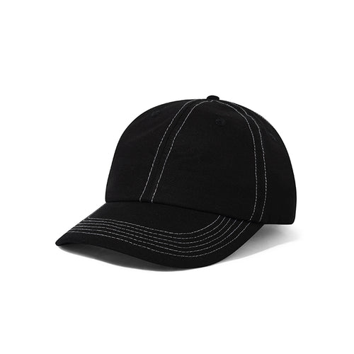 Butter Goods - Washed Ripstop 6 Panel Cap - Black