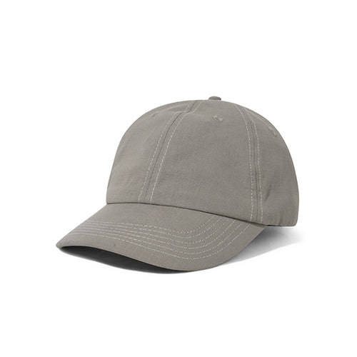 Butter Goods - Washed Ripstop 6 Panel Cap - Grey