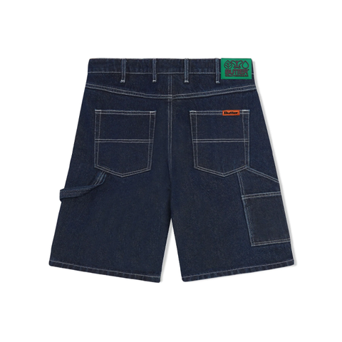 Butter Goods - Weathergear - Heavy Weight Denim Shorts - Dark Indigo