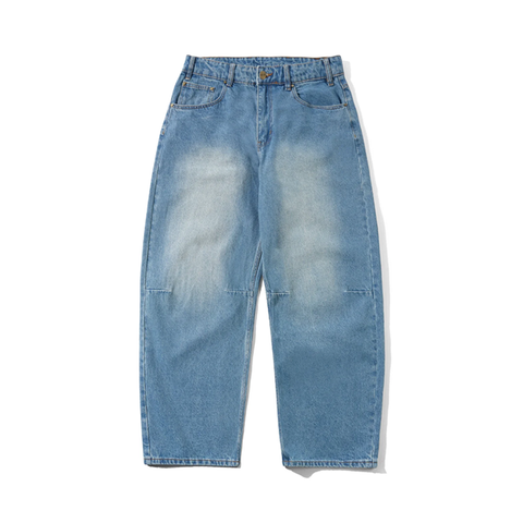 Butter Goods - Wide Cut Denim Jeans - Worn Indigo