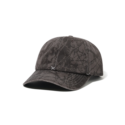 Butter Goods - Woods Camo 6 Panel Cap - Black