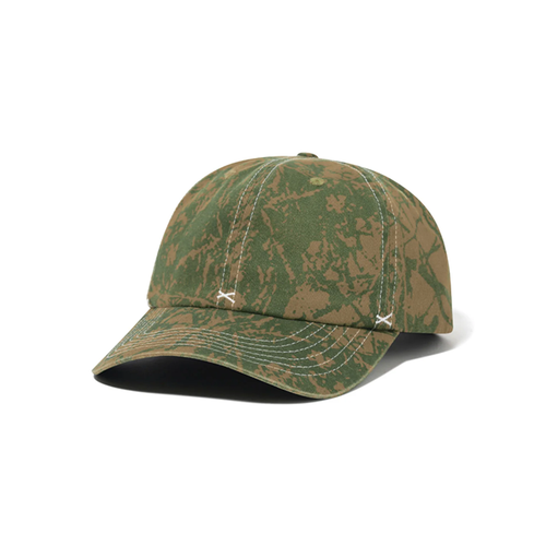 Butter Goods - Woods Camo 6 Panel Cap - Sage