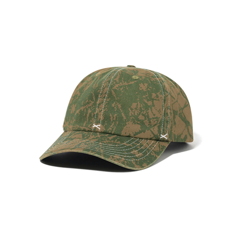 Butter Goods - Woods Camo 6 Panel Cap - Sage