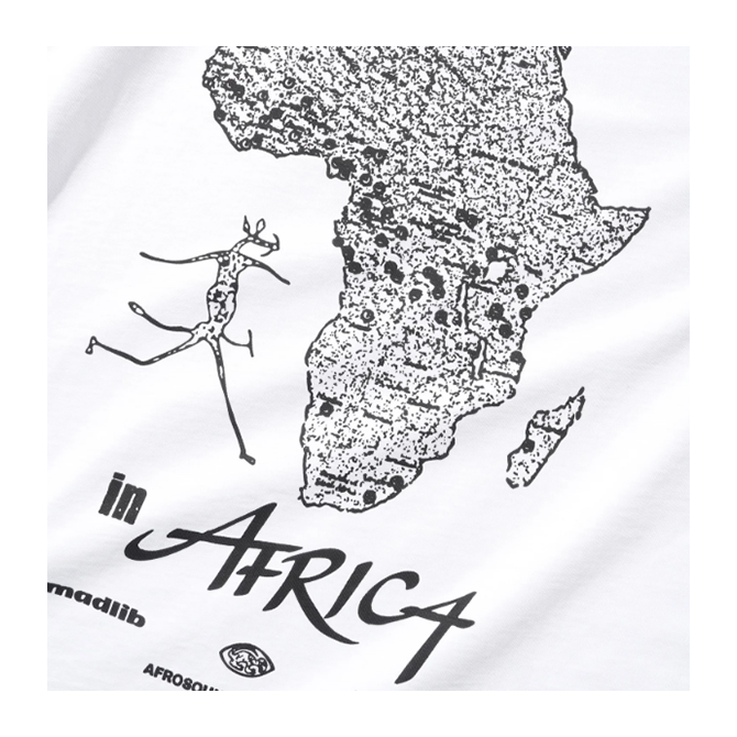 Butter Goods x Madlib - Africa Tee - White