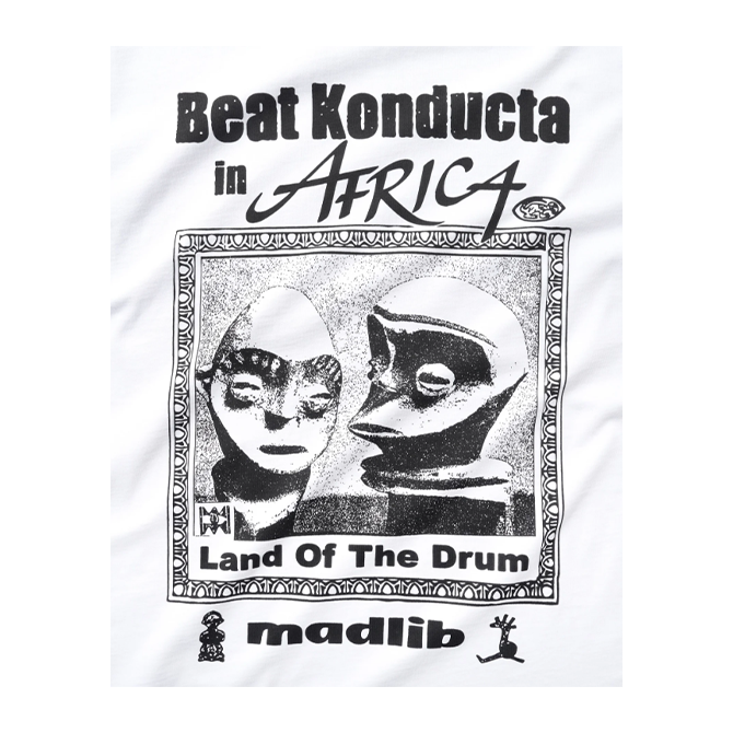 Butter Goods x Madlib - Africa Tee - White