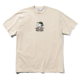 Butter Goods x Peanuts - Can't Stand It Tee - Washed Sandstone