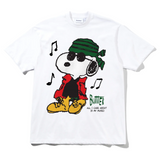 Butter Goods x Peanuts - Music Tee - White