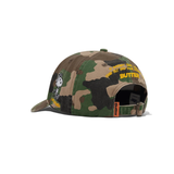 Butter Goods x Peanuts - Rats 6 Panel Cap - Washed Camo