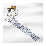 Butter Goods x Peanuts - Spike Logo Tee - White