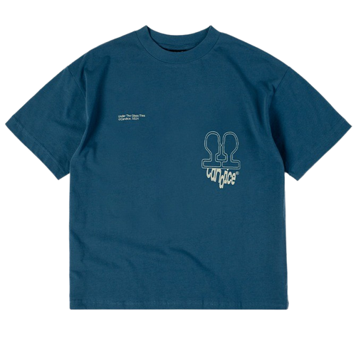 Candice - Connect Tee - Mid Blue