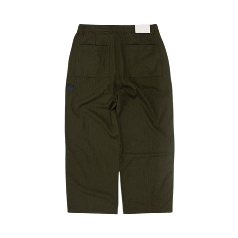 Candice - Dream Pleated Pants - Green