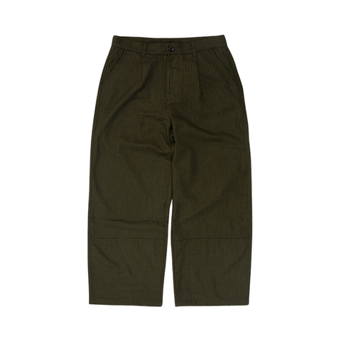 Candice - Dream Pleated Pants - Green