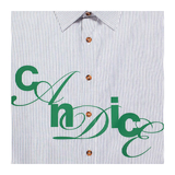 CANDICE - House Stripe Shirt - White/Black
