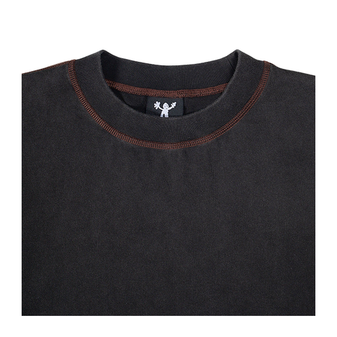 Candice - Index Washed Tee - Charcoal