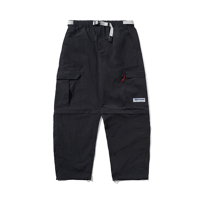 Cash Only - Avenue Zip-Off Cargo Pants - Black
