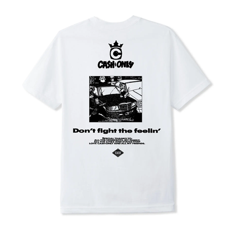 Cash Only - Boulevard Tee - White