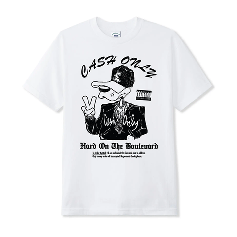 Cash Only - Boulevard Tee - White