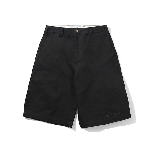 Cash Only - Halfway Shorts - Black