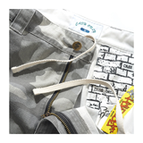 Cash Only Halfway Shorts - Grey Camo Ripstop
