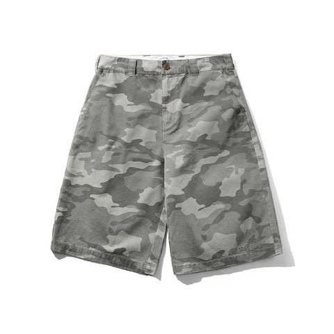 Cash Only Halfway Shorts - Grey Camo Ripstop