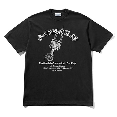 Cash Only - Locksmith Tee - Black