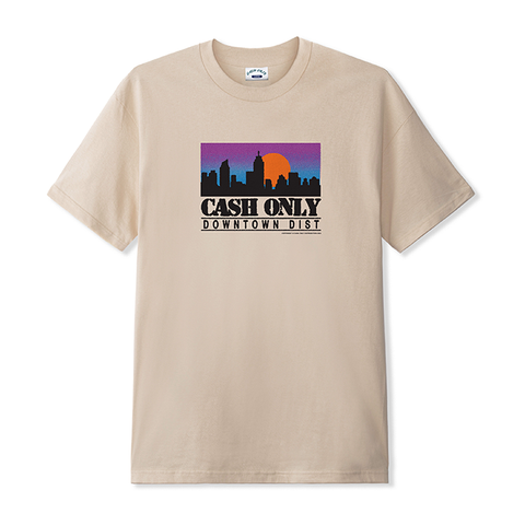 Cash Only - Skyline Tee - Sand