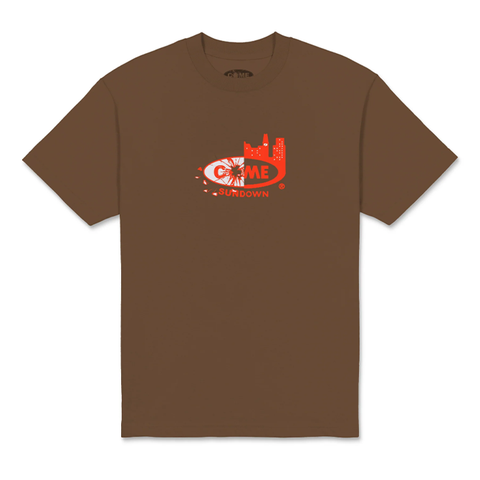 Come Sundown - Combo SS Tee - Brown