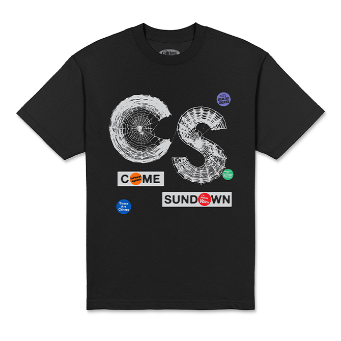 Come Sundown - Degenerate Tee - Black