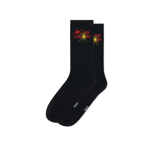 Come Sundown - Entomology Socks - Black