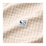 Come Sundown - Found Missing SS Shirt - Light Brown/White