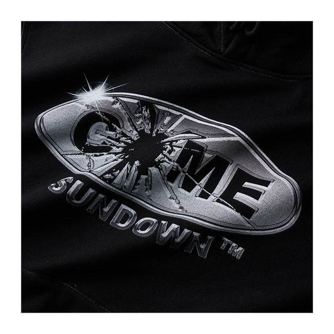 Come Sundown - Metallic Taste Hoodie - Black