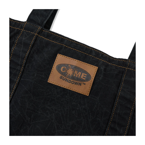 Come Sundown - Toil Denim Bag - Black