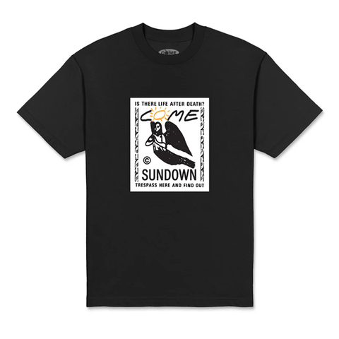 Come Sundown - Trespass Tee - Black