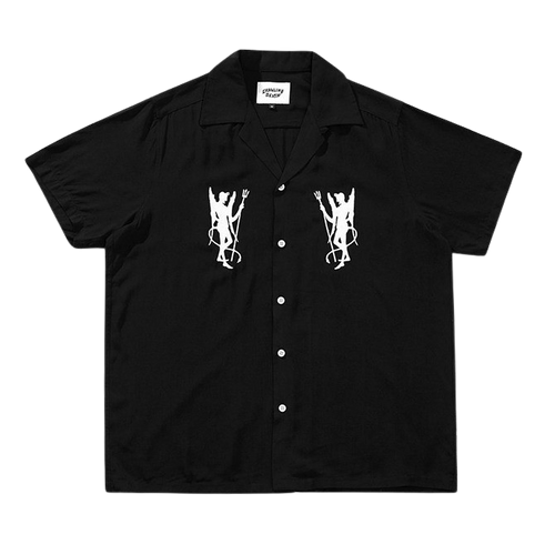 Crawling Death - Devils Embroidered Shirt - Black