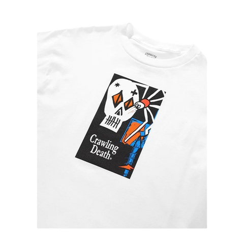 Crawling Death - Creepy Crawly Tee - White