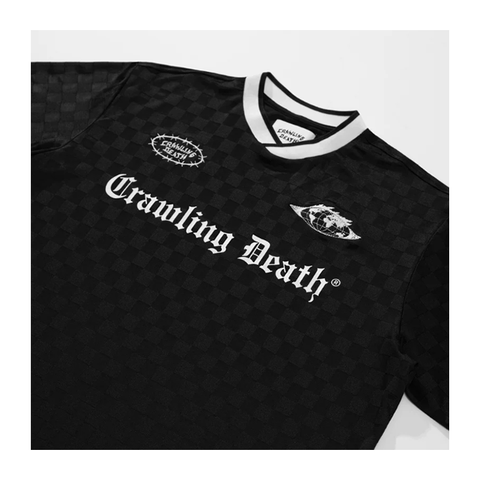 Crawling Death - Death FC Soccer Jersey - Black