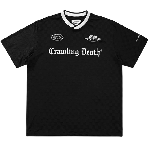 Crawling Death - Death FC Soccer Jersey - Black