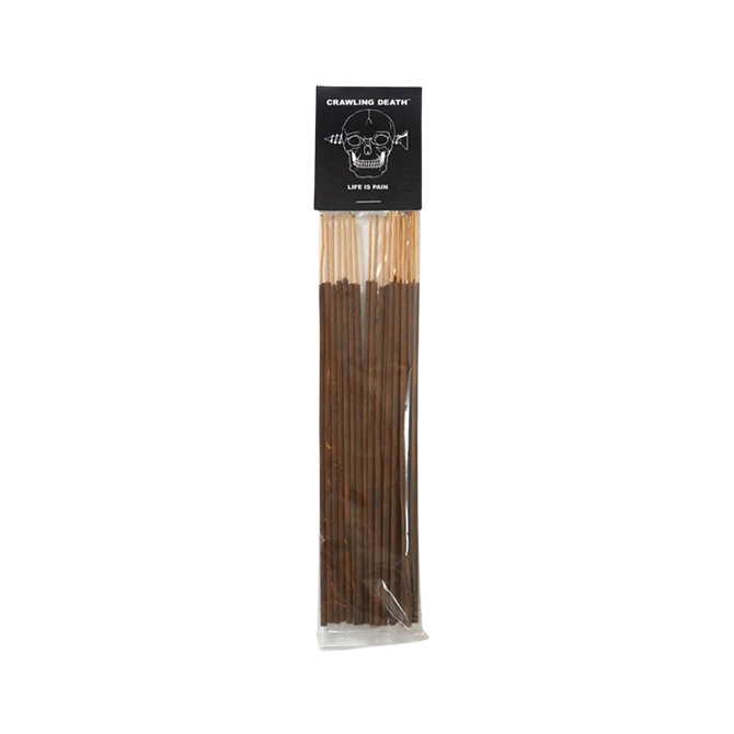 Crawling Death - Screw Skull Incense Sticks - Sandalwood - Hemley Skateboarding