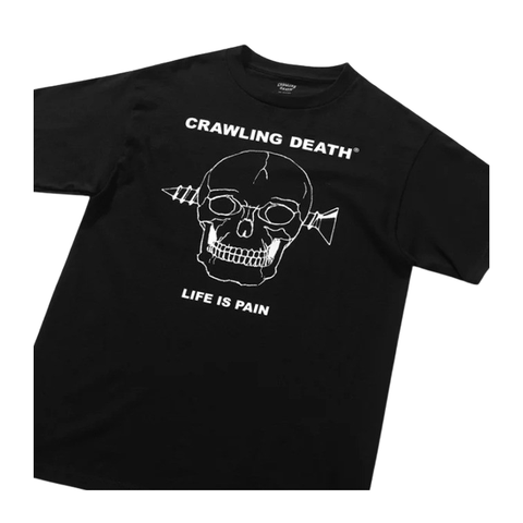 Crawling Death - Screw Skull Tee - Black