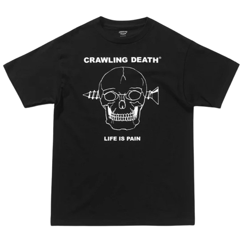 Crawling Death - Screw Skull Tee - Black