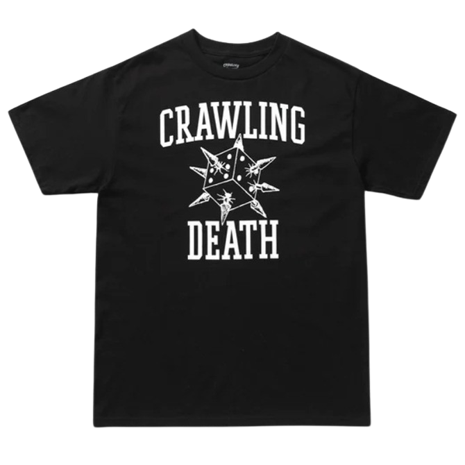 Crawling Death - Spike Dice Tee - Black